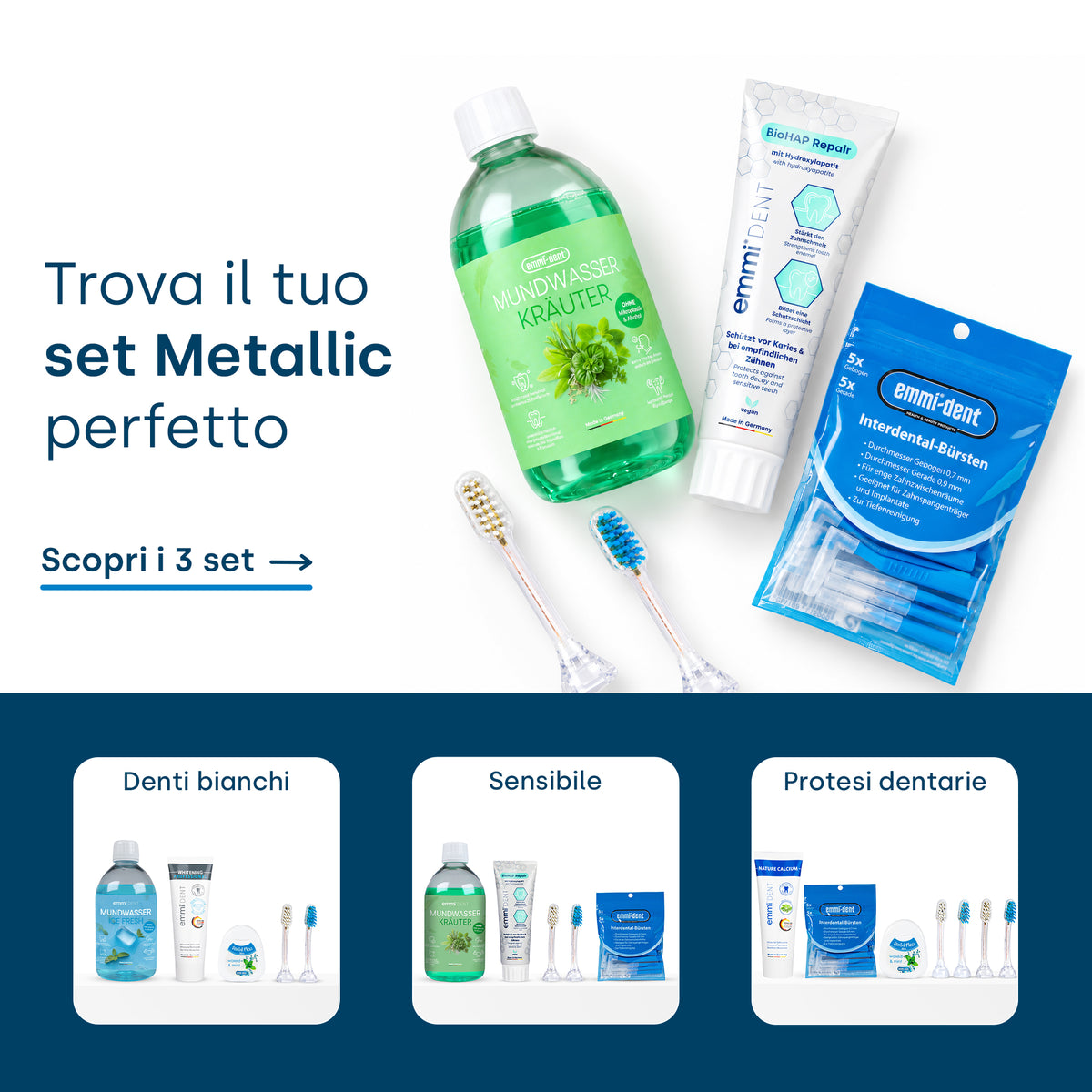 Set di ricarica Metallizzati