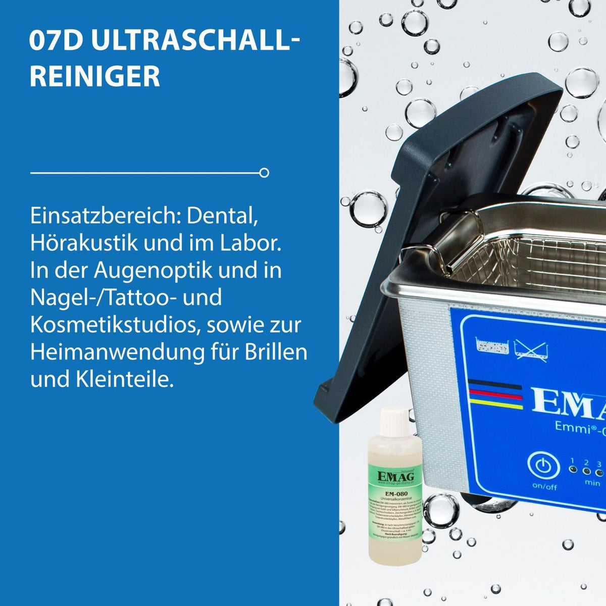 07D Ultrasonic Cleaner Stainless Steel