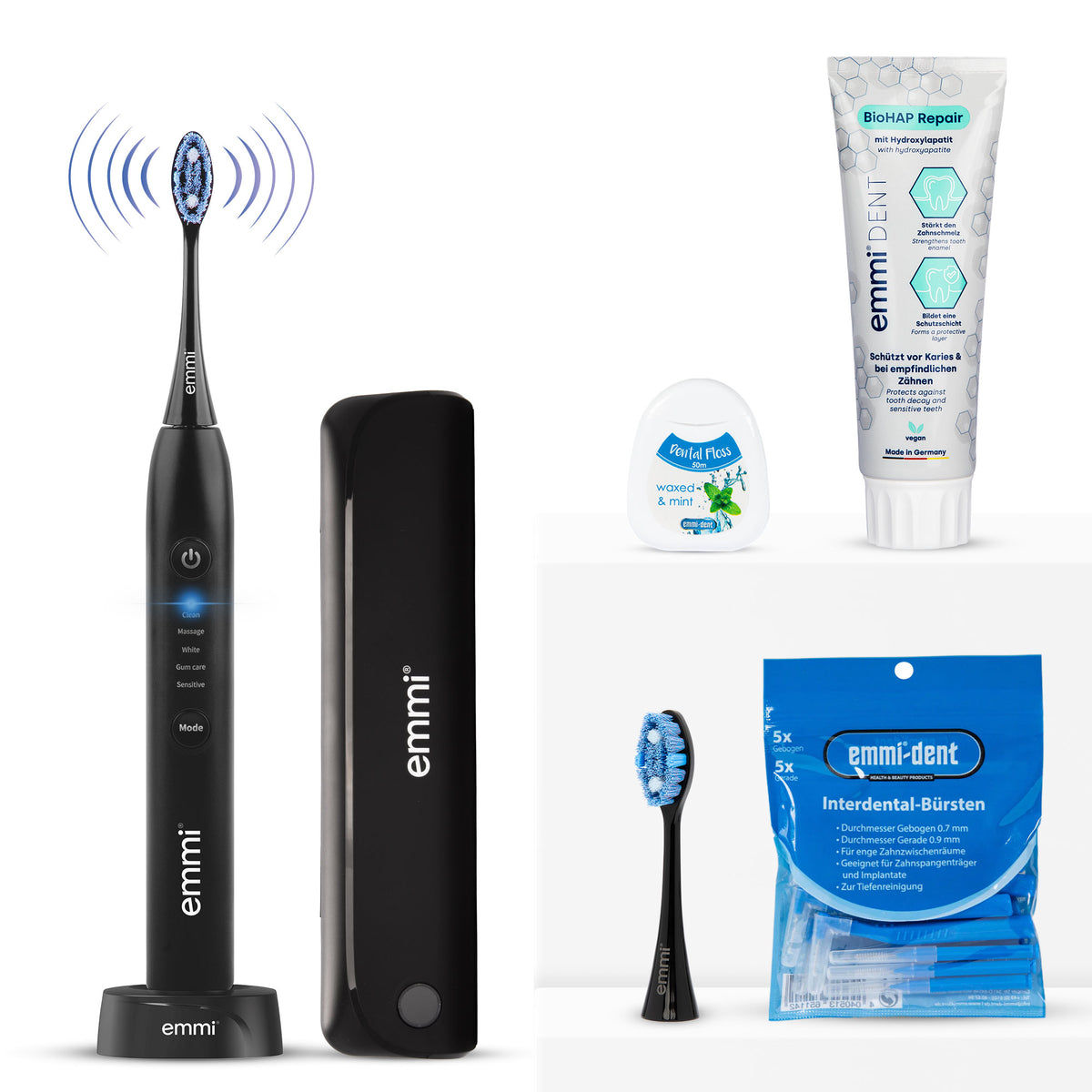 Set da viaggio Sonic Flex · Spazzolino sonico