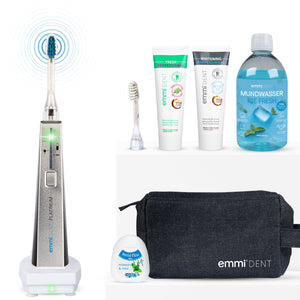 Platinum Weiße Zähne-Set · Ultraschallzahnbürste