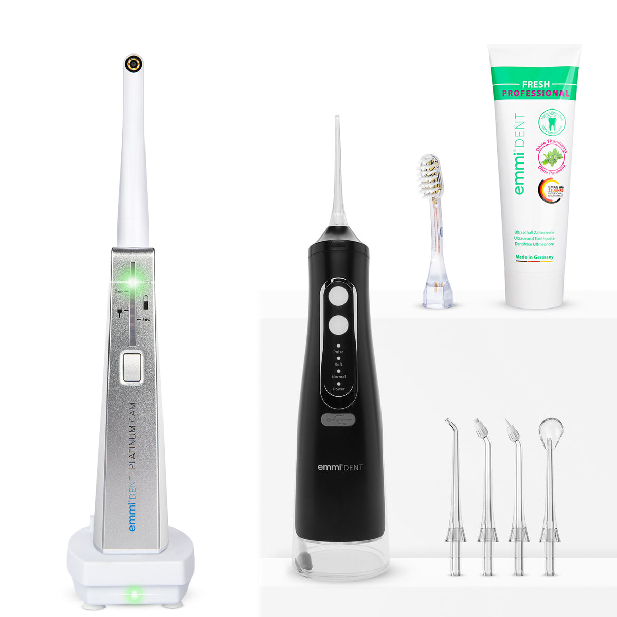 Platinum CAM Ultrasonic Toothbrush + Oral Irrigator