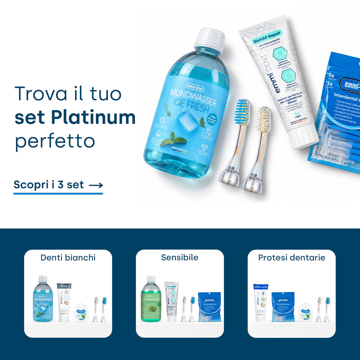 Set di ricarica Platinum