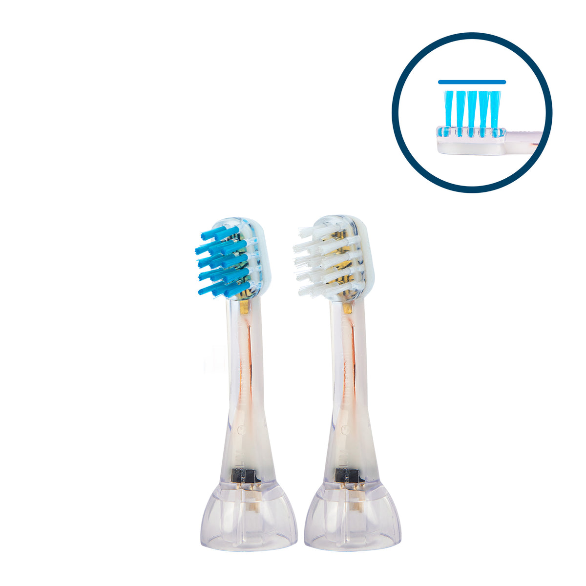Slim brush heads small